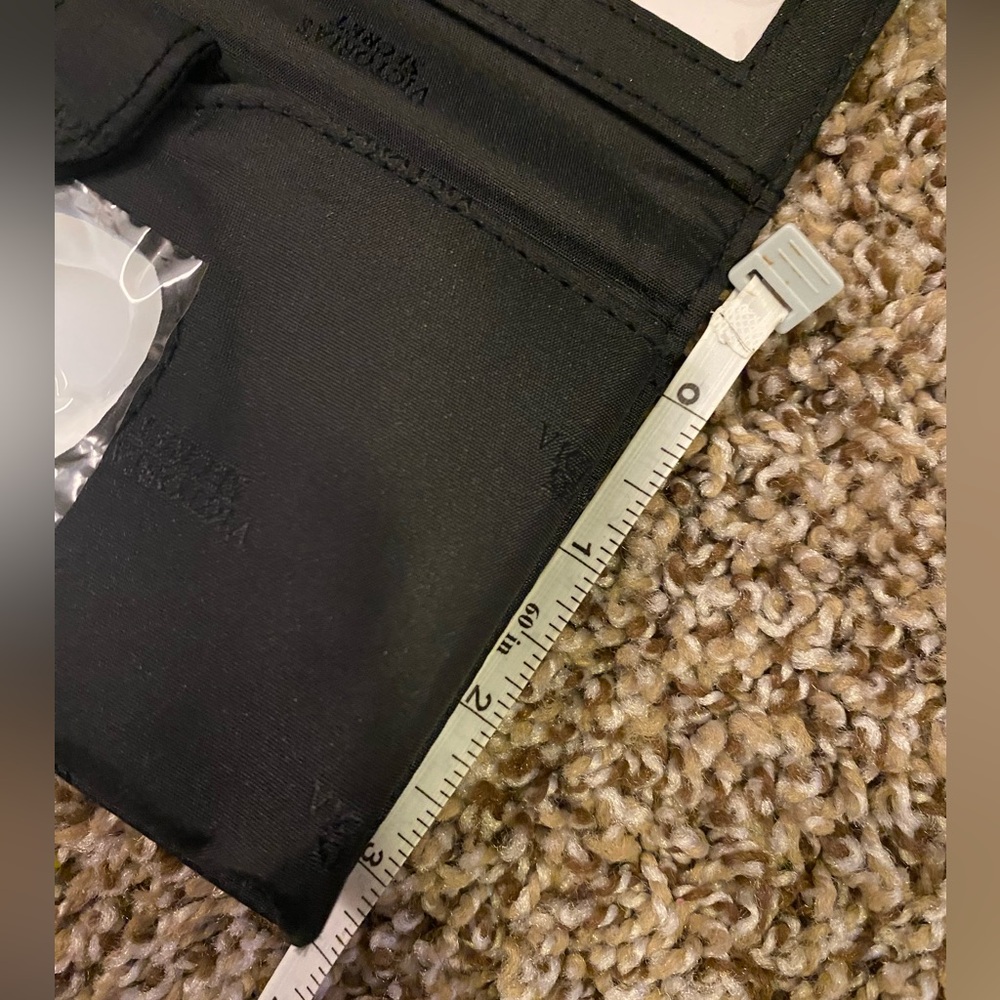 New Victoria's Secret Black Embossed wristlet wallet - Picture 4 of 5